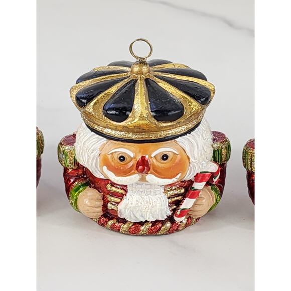 Christopher Radko Nutcracker Crunch Place Card Holder 2 1/4" Resin Holidays x4 - Picture 6 of 16